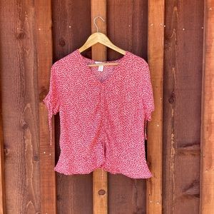 H&M Ditsy Floral top